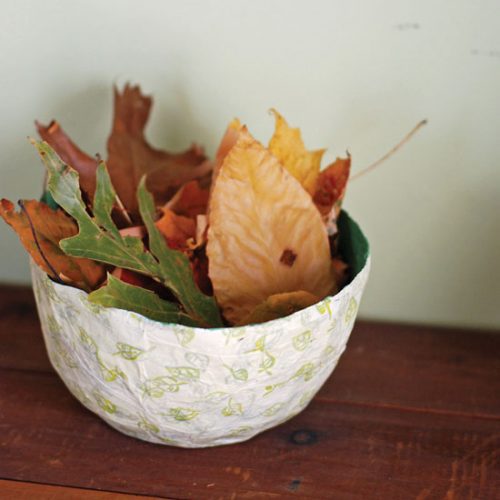 How to Make Papier-Mache Bowls